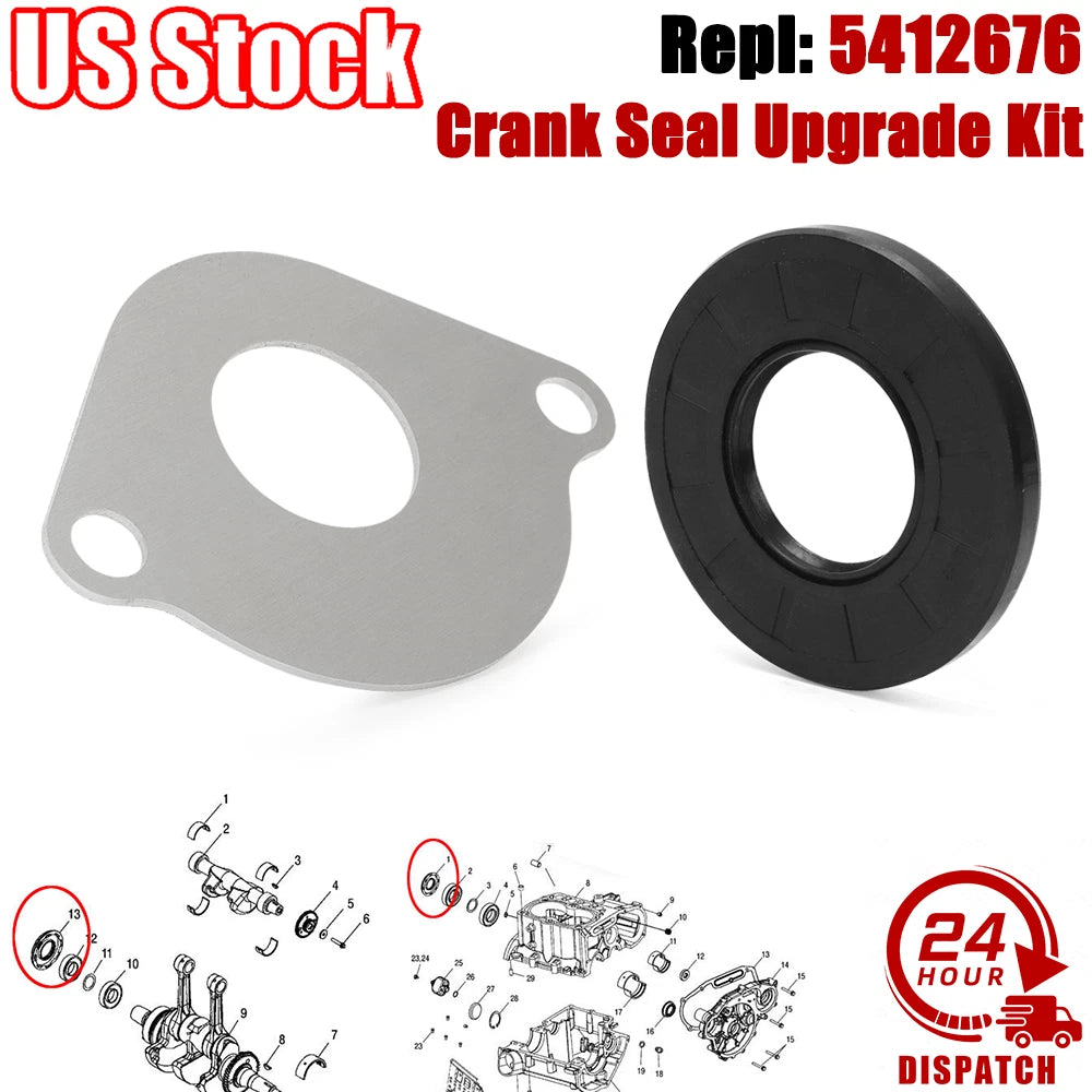 Engine Crank Seal & Cover Upgrade Kit for Polaris Ranger 800 & RZR 800