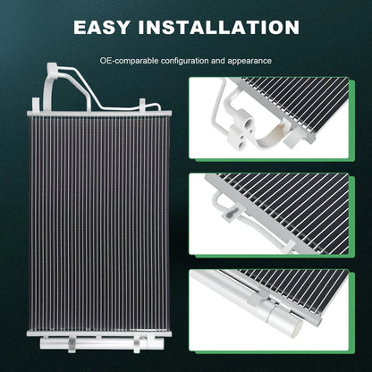 AC Condenser for Hyundai Elantra GT (2013–2015) & Kia Forte Koup (2013–2014)