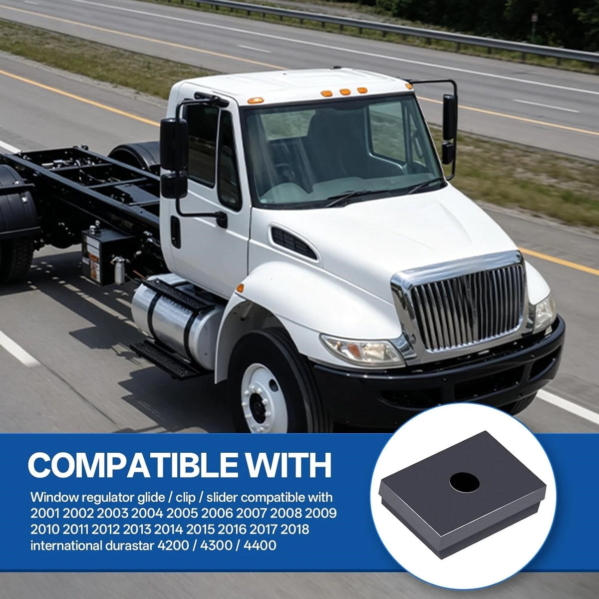 Window Regulator Clip for International Durastar 4200/4300 (2011–2018)