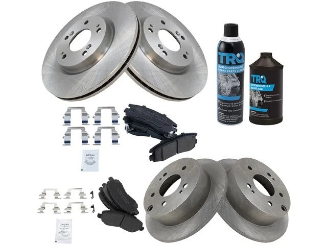 Brake Pad and Rotor Kit for Mitsubishi Galant (2004–2007, 2009) 95581WBNC