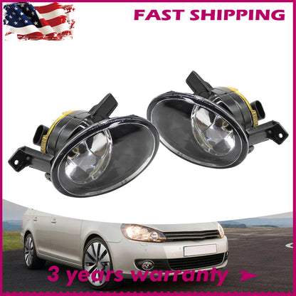 Pair of Fog Lights for VW Golf (2010–2014) & Jetta (2011–2014) - 5K0941699G, 5K0941700G