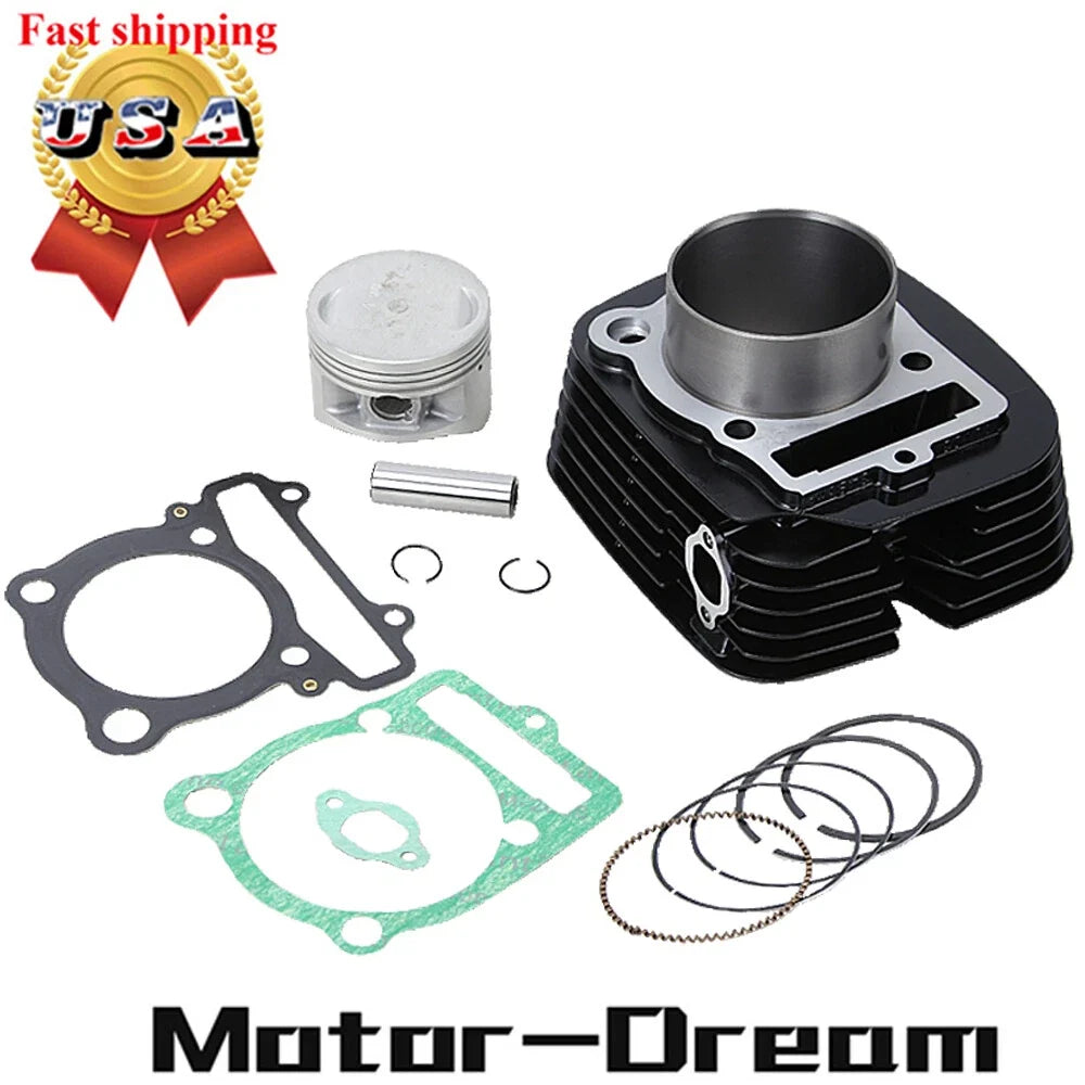 Top End Kit with Cylinder, Piston, Gasket for Yamaha Big Bear 350 (1987–1999)