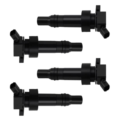 4X High Output Ignition Coil Pack Set for Hyundai Veloster Kia Forte 1.6L (2013–2015) B284 178-8544
