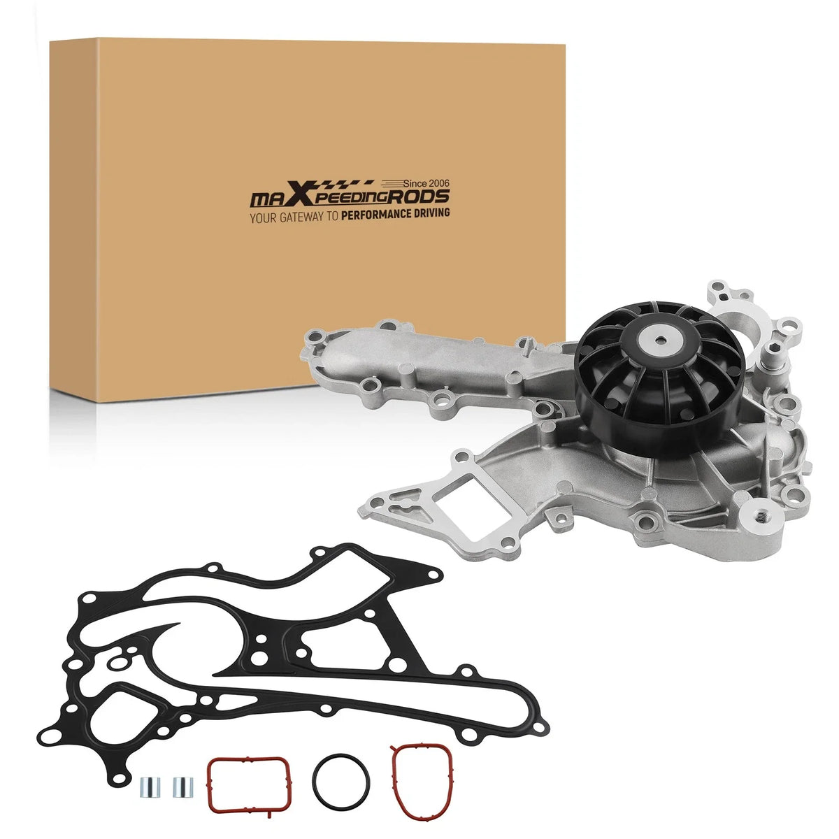 Water Pump With Gasket for Mercedes-Benz C300 C350 E350 E400 GLE350 (2012–2016)
