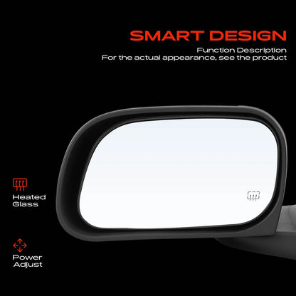 Driver Power Mirror for Ram Dakota (2005–2011) - 55077625AH, 55077625AD, CH1320237