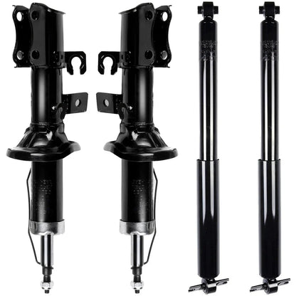 Set of 4 Struts Shocks Absorbers for Kia Rio (2002–2005)