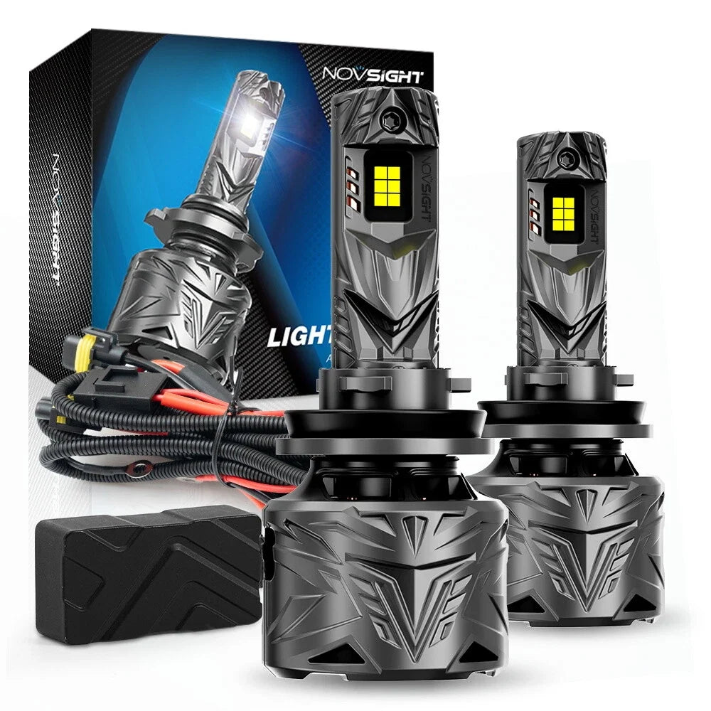 Set of 2 H8 H9 H11 LED Headlight Bulbs 80000LM for Car Truck Van