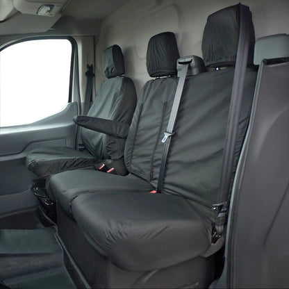 Set of 2 Heavy Duty Waterproof Seat Covers for VW T5 (2010–2015) SWVSC4