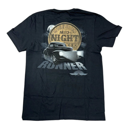 NASCAR T-Shirt Black Midnight Runner for Fans (2000–2024)