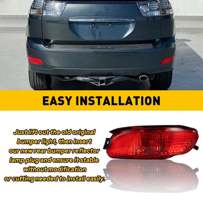 Rear Bumper Reflector Light Fog Lamp for Lexus RX300 RX330 RX350 (2003–2009)