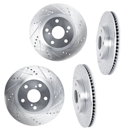 Brake Rotor Set for Subaru WRX (2016–2021) ALX-PAU-DF-7004-13054-CLA2