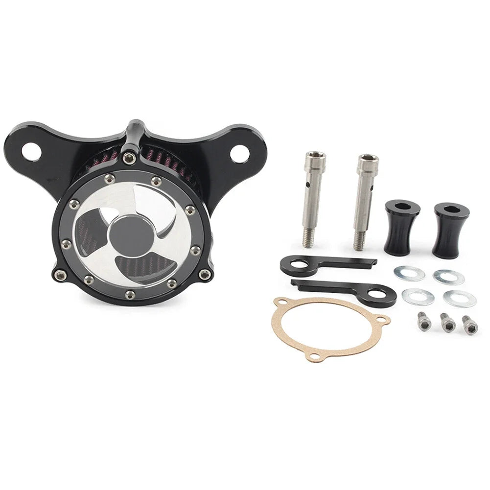 Air Cleaner Intake Filter Kit for Harley Touring Electra Road Street Glide
