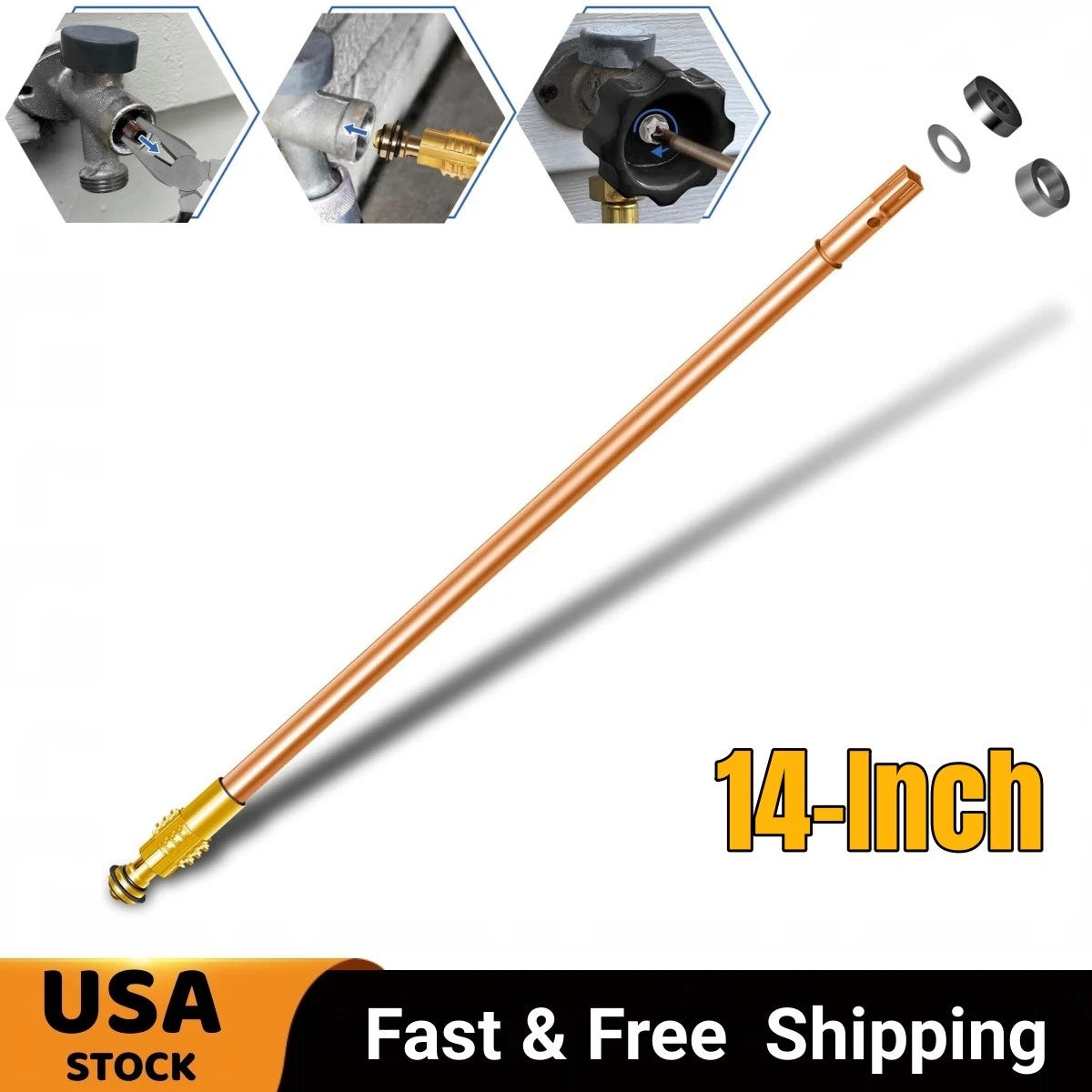 Stem Assembly 123-0094 for Mansfield 500 Series (1970–2006)