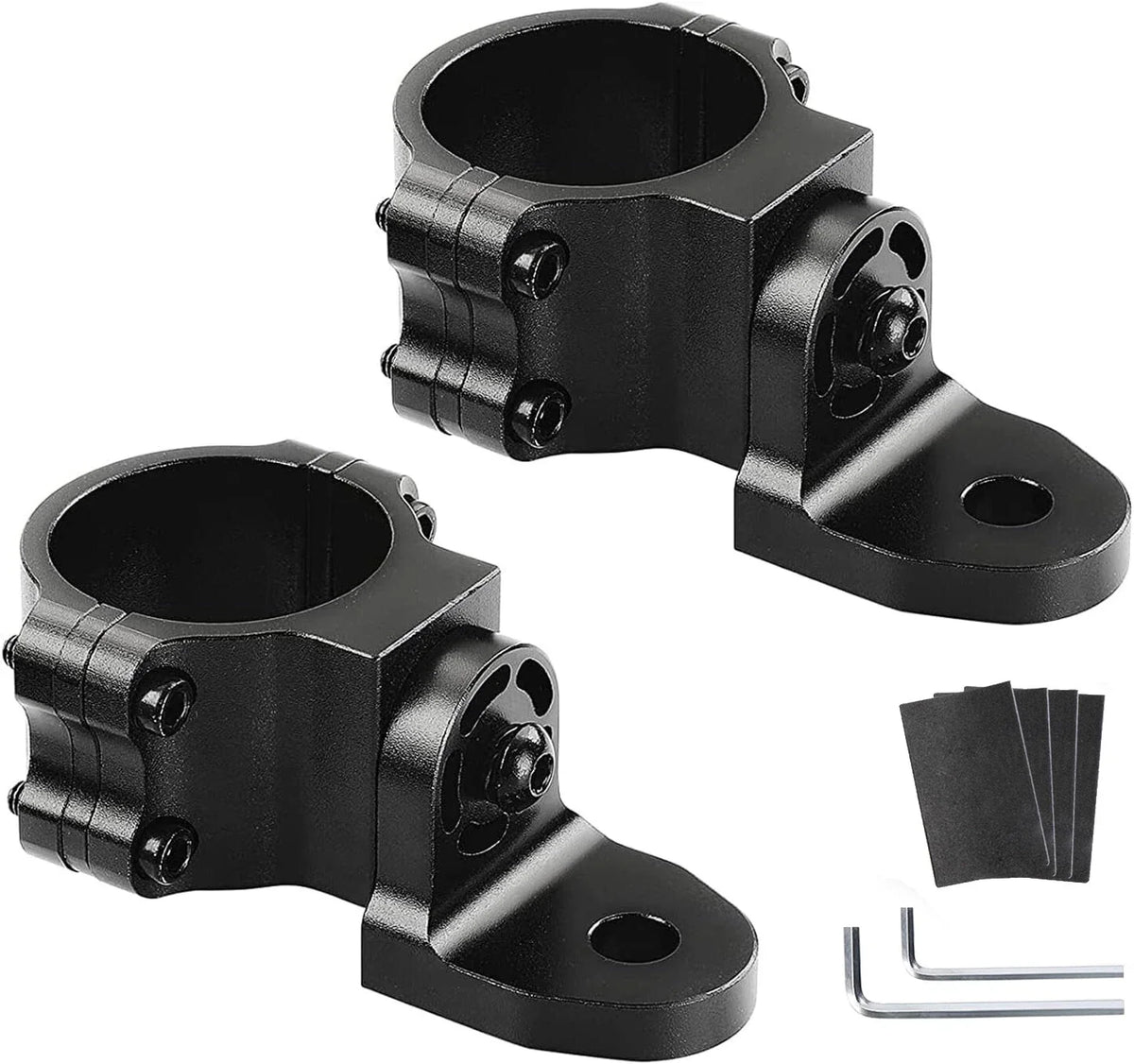 2Pcs Adjustable Flag Mount 1 3/4”-1 7/8” for Can Am X3, Polaris RZR