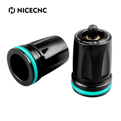 2X Nitrogen Reservoir Expansion End Caps for Honda Talon 1000X (2019–2023)