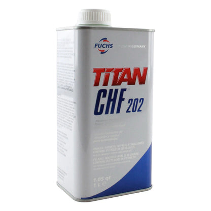 Set of 6 Fuchs TITAN CHF 202 Hydraulic Fluid 1L for Audi VW Porsche Volvo