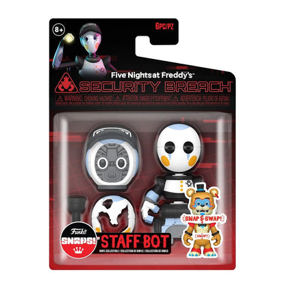 Funko Five Nights at Freddy's Snap: Rock n' Roll Staff Bot Collectable