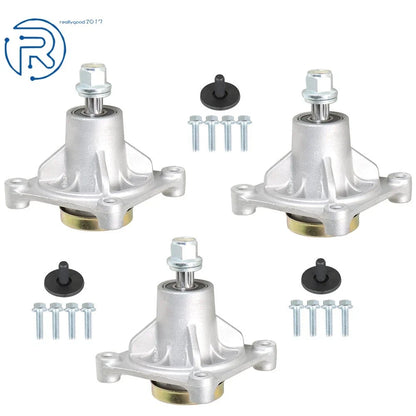 3Pcs Deck Spindle for Hustler Raptor Limited 36 42 52 Inch (604214)