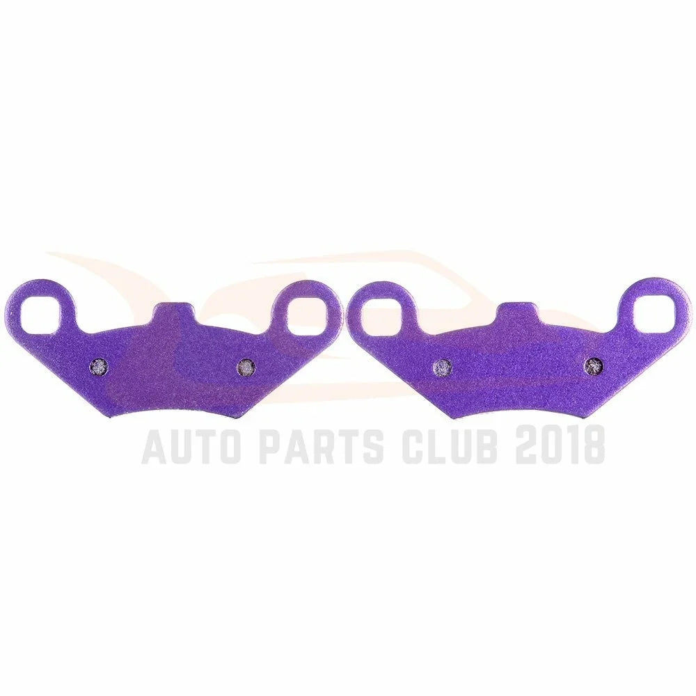 Front & Rear Carbon Fiber Brake Pads for Polaris Sportsman 800 (2003–2008)