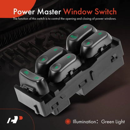 Front Right Power Window Switch for Dodge Durango Jeep Grand Cherokee (1998–2009)