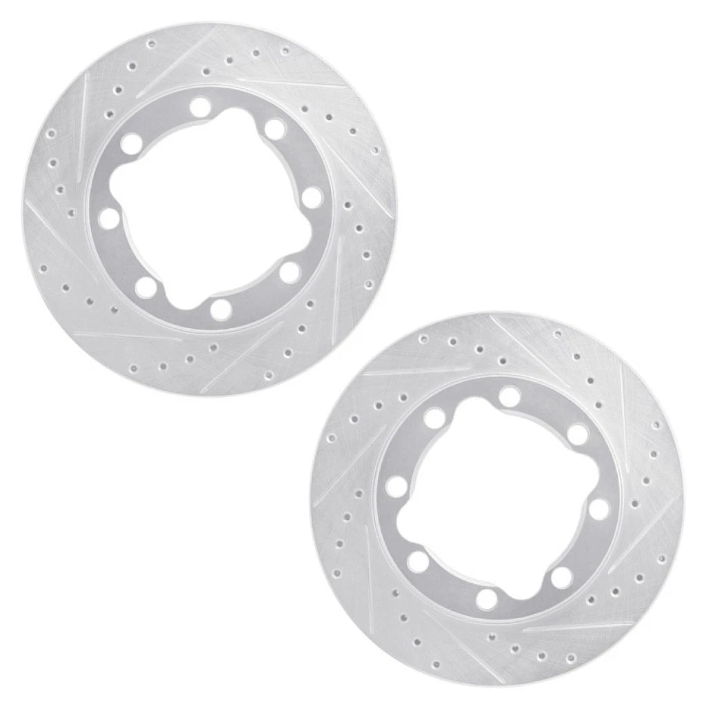 Drilled and Slotted Rotors for Chevy C2500/K2500 (1992–2000) ALX-PAU-DF-7212-40116-CLA2