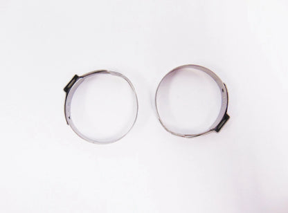Set of 2 Crimp Hose Clamps for Arctic Cat Snowmobile (1623-656)