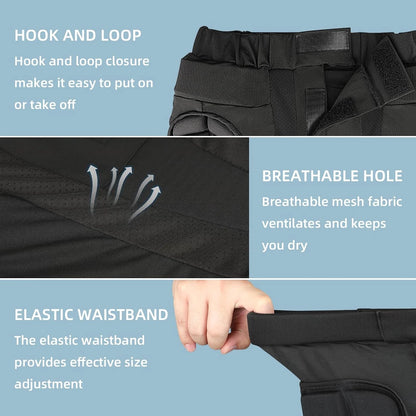 3D Hip Protection Eva Butt Pads for Protective Padded Shorts