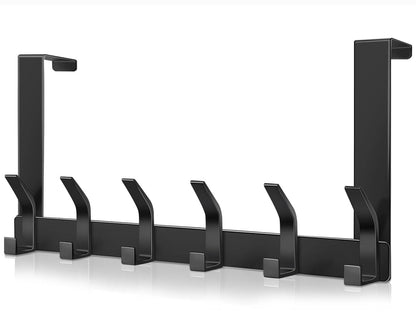 12 Over The Door Hooks for Coat Storage (12.2in Long)