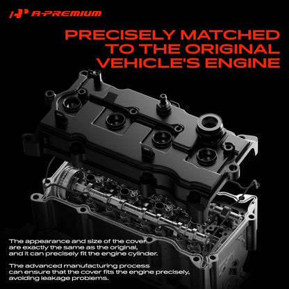 Right Engine Valve Cover w/ Gasket for Dodge Dakota Jeep Chrysler (2000–2004) 53021828AA, 264-929