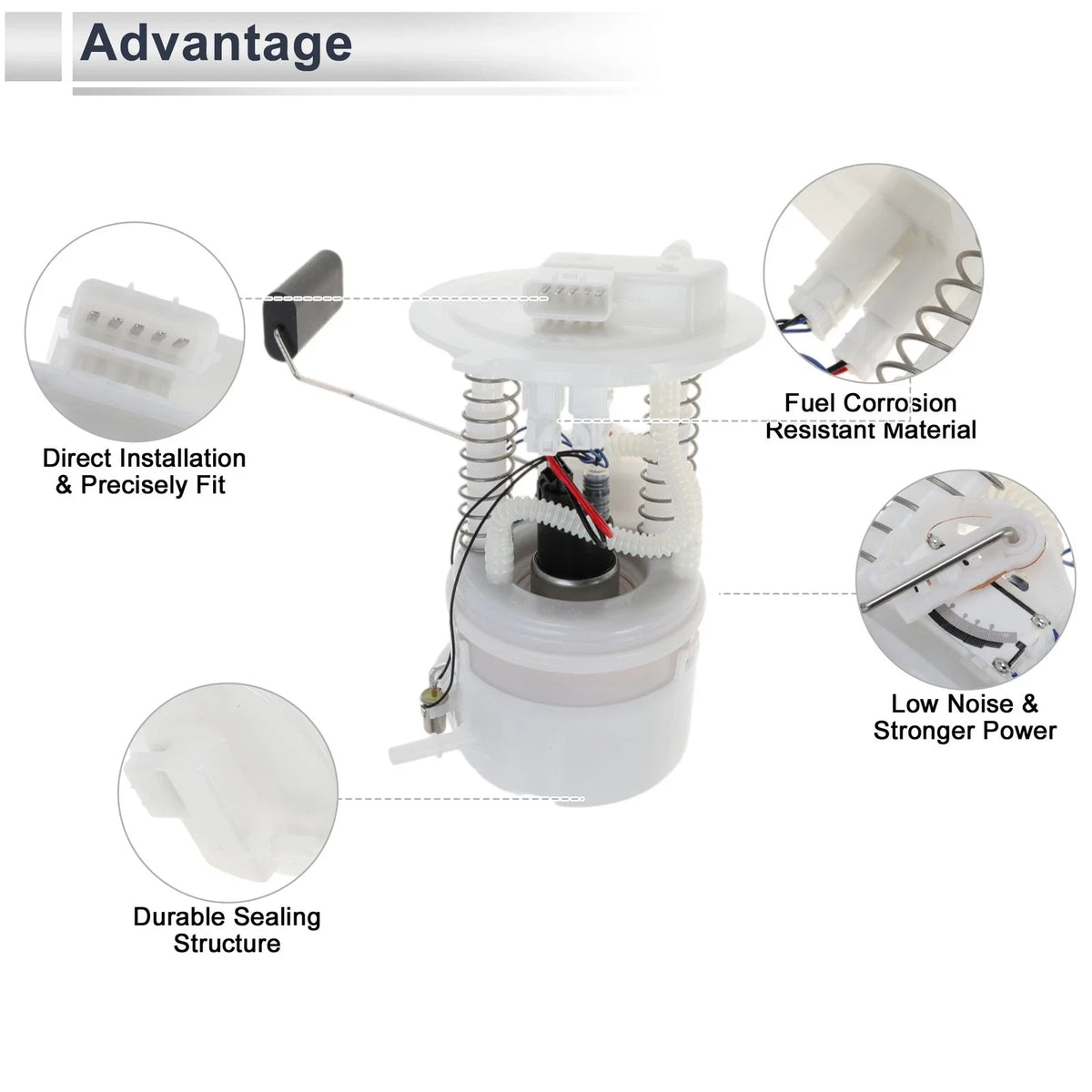 Fuel Pump Assembly for Nissan Cube Versa (2007–2014) No. 170401FC0B