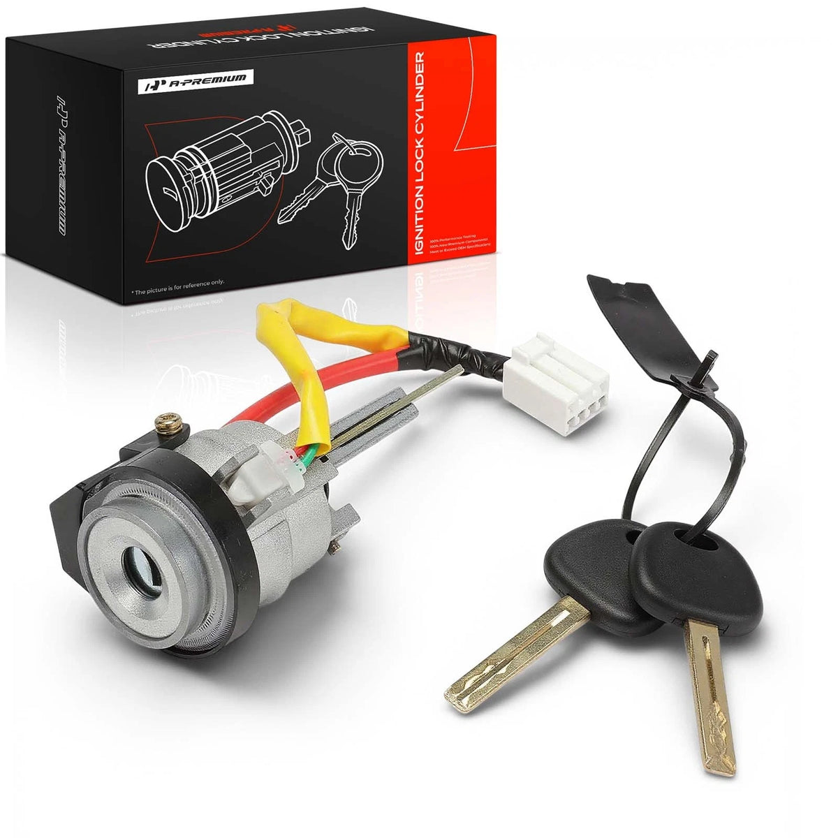 Ignition Lock Cylinder for Kia Optima (2011–2015) 4H1631, 819002GF00, US549L Chrome
