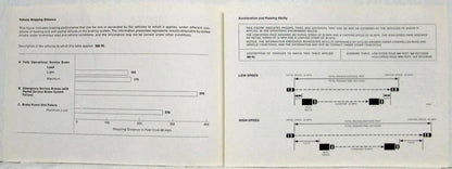 Consumer Information Brochure for Mercedes-Benz 380SL (1982)