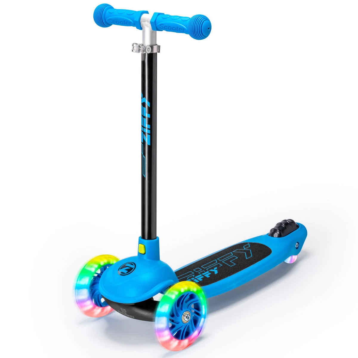 3-Wheel Scooter for Kids 3-5 with LED - Blue