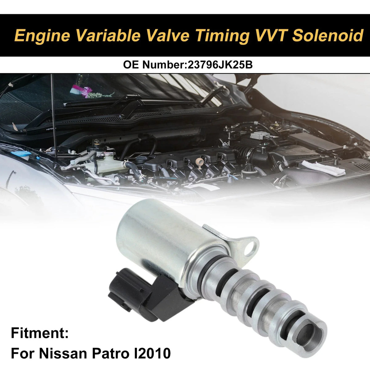 VVT Solenoid for Nissan Patrol (2010) No. 23796JK25B