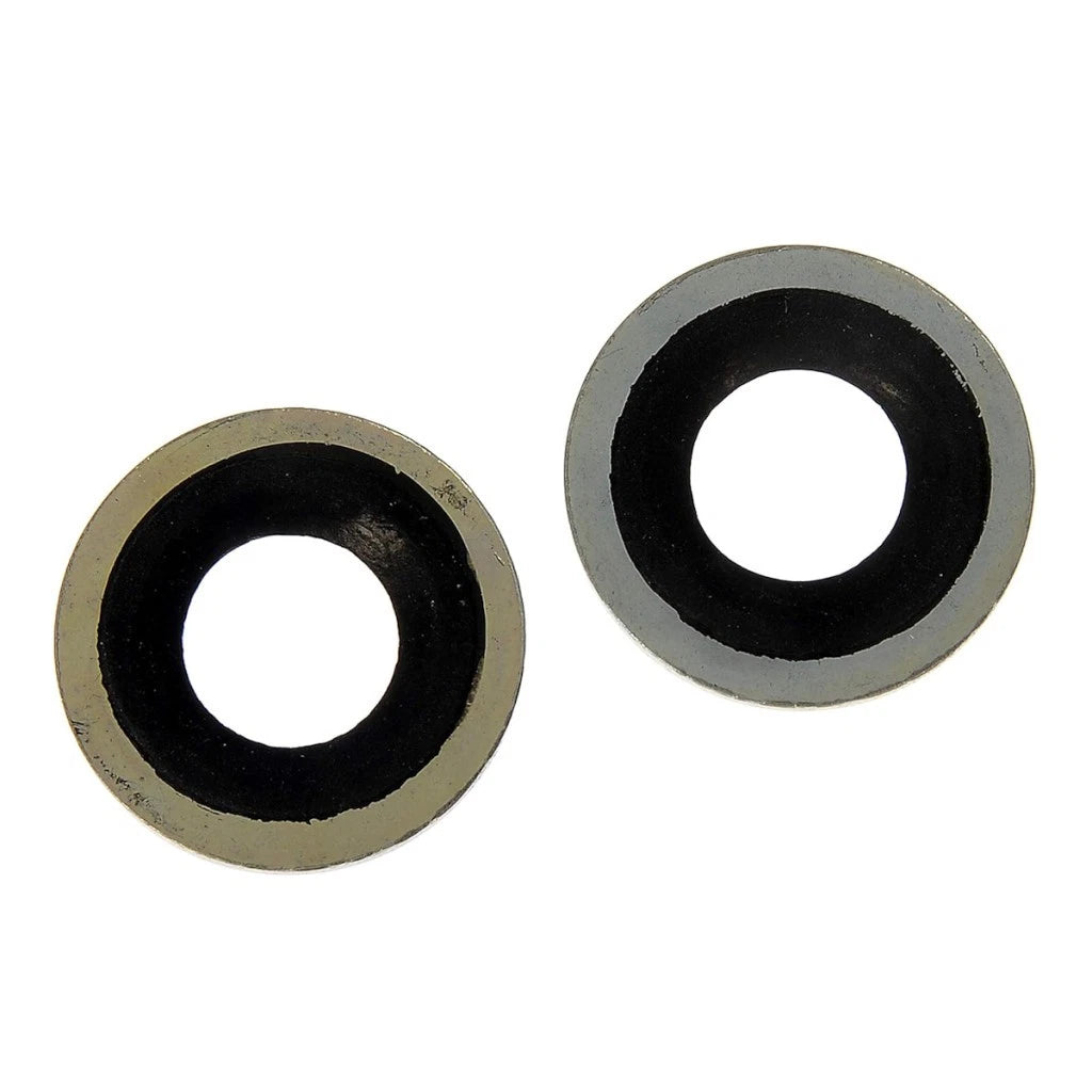 Set of 2 Drain Plug Gaskets for Chevy C3500HD (1994–1996) ALX-PAU-RB-097-021CD-CL360A56