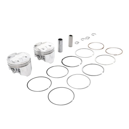 2X 62mm Piston Ring Kit for Kawasaki Ninja 250 (1986–2007) GPX250R ZZR250
