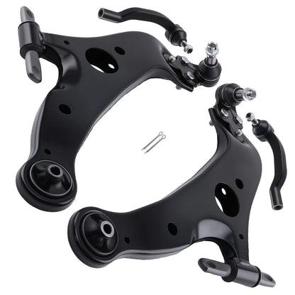 Front Lower Control Arms Ball Joint Tie Rod for Toyota Sienna (2004–2010)