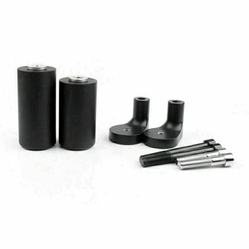 Frame Sliders Crash Protector for Kawasaki ZRX 1100 1200 (No Cut, Black)