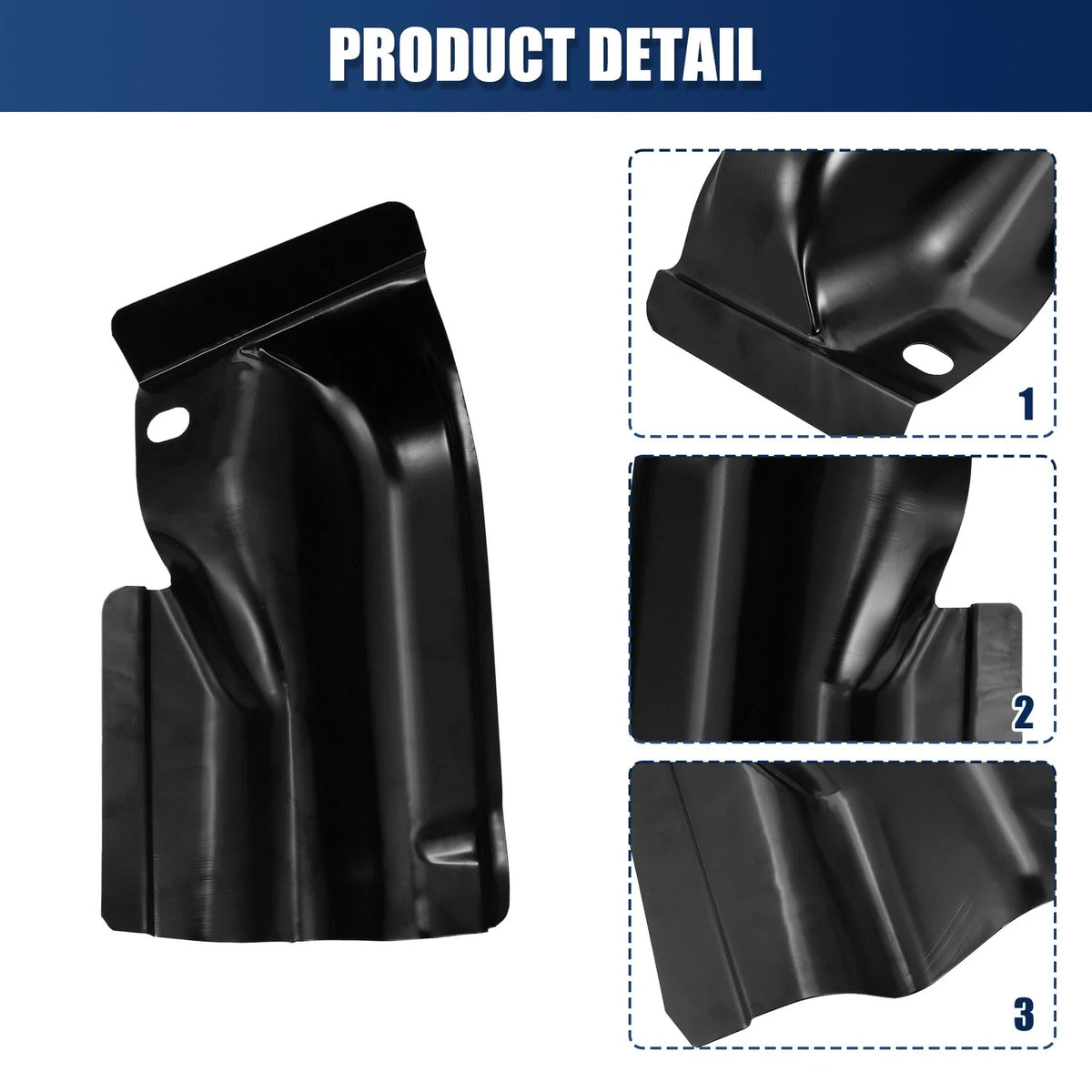 Pair Steel Door Corner Panel for Ford F-150 (2009–2014)