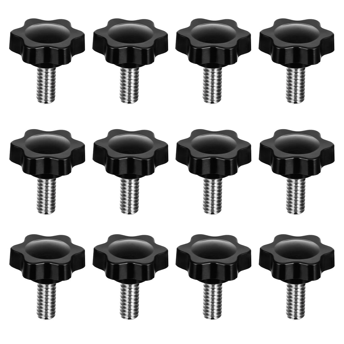 1/4"-20 Knurled Thumb Screws for Automotive Applications