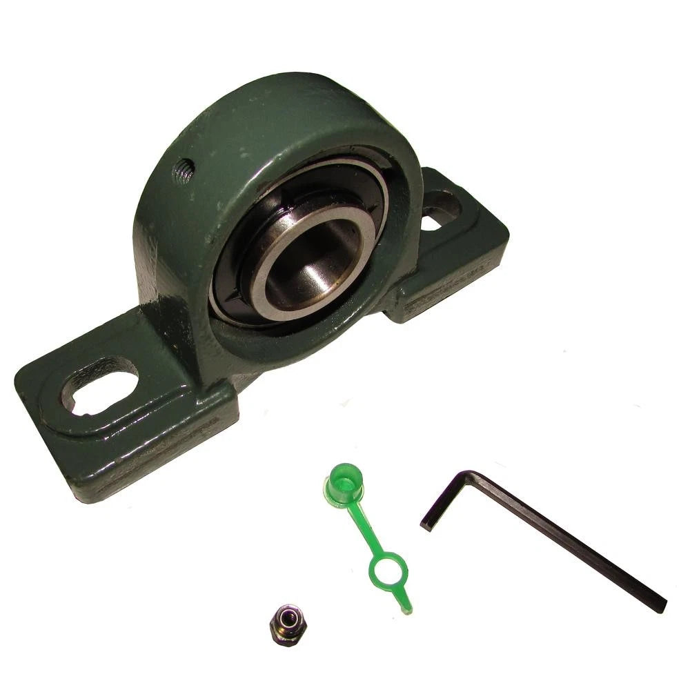 Set of 10 UCP205-16 Pillow Block Bearings 1" Bore 2 Bolt Solid Base