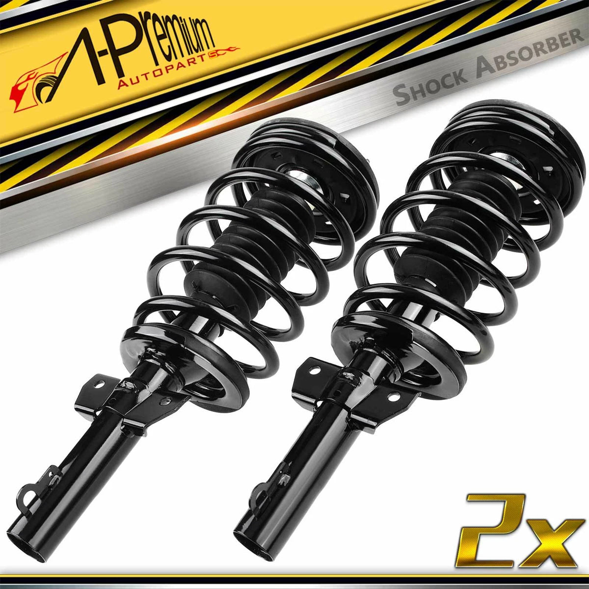Set of 2 Front Struts w/ Coil Springs for Ford Windstar (1995–2003) 171920