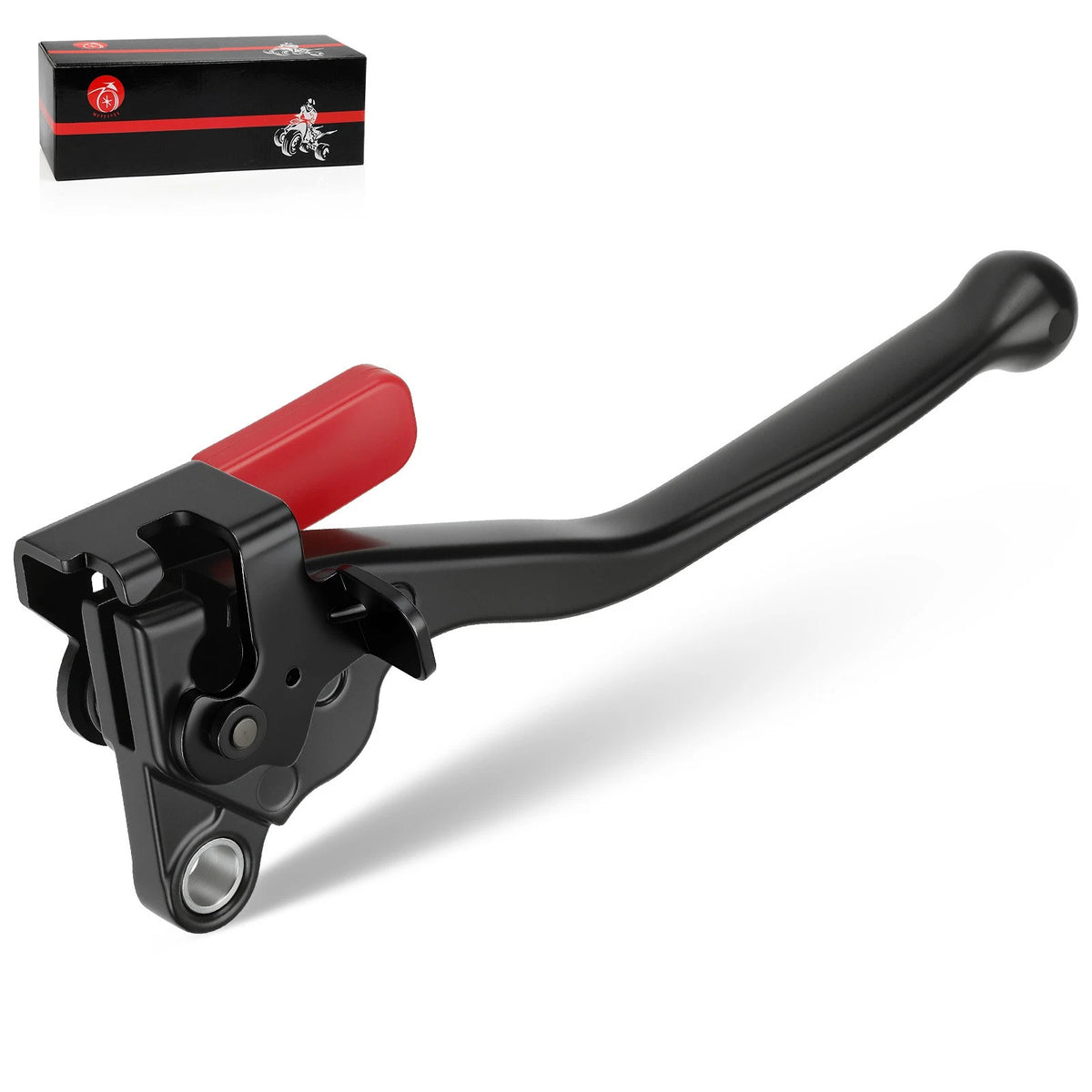 Left Hand Rear Brake Lever Parking Lock for Honda Rancher 420 (2015–2019) 53178-HR6-305, 53178-HR6-A60