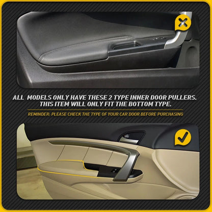 Left Side Armrest Door Panel Beige Leather for Honda Accord Coupe (2008–2012)
