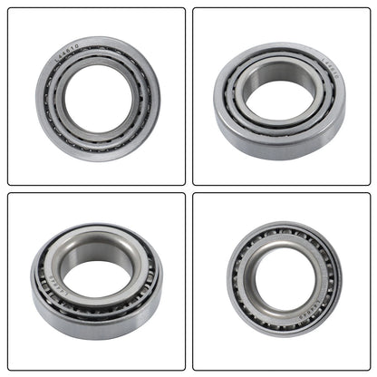 Set of 4 Trailer Bearings for Trailer Axle 1-1/16" (L44649/L44610, BCK56595K)