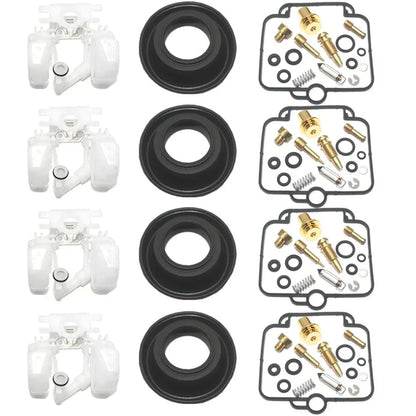 4X Carburetor Diaphragm Repair Kit for Suzuki GS500 (1990–2000)