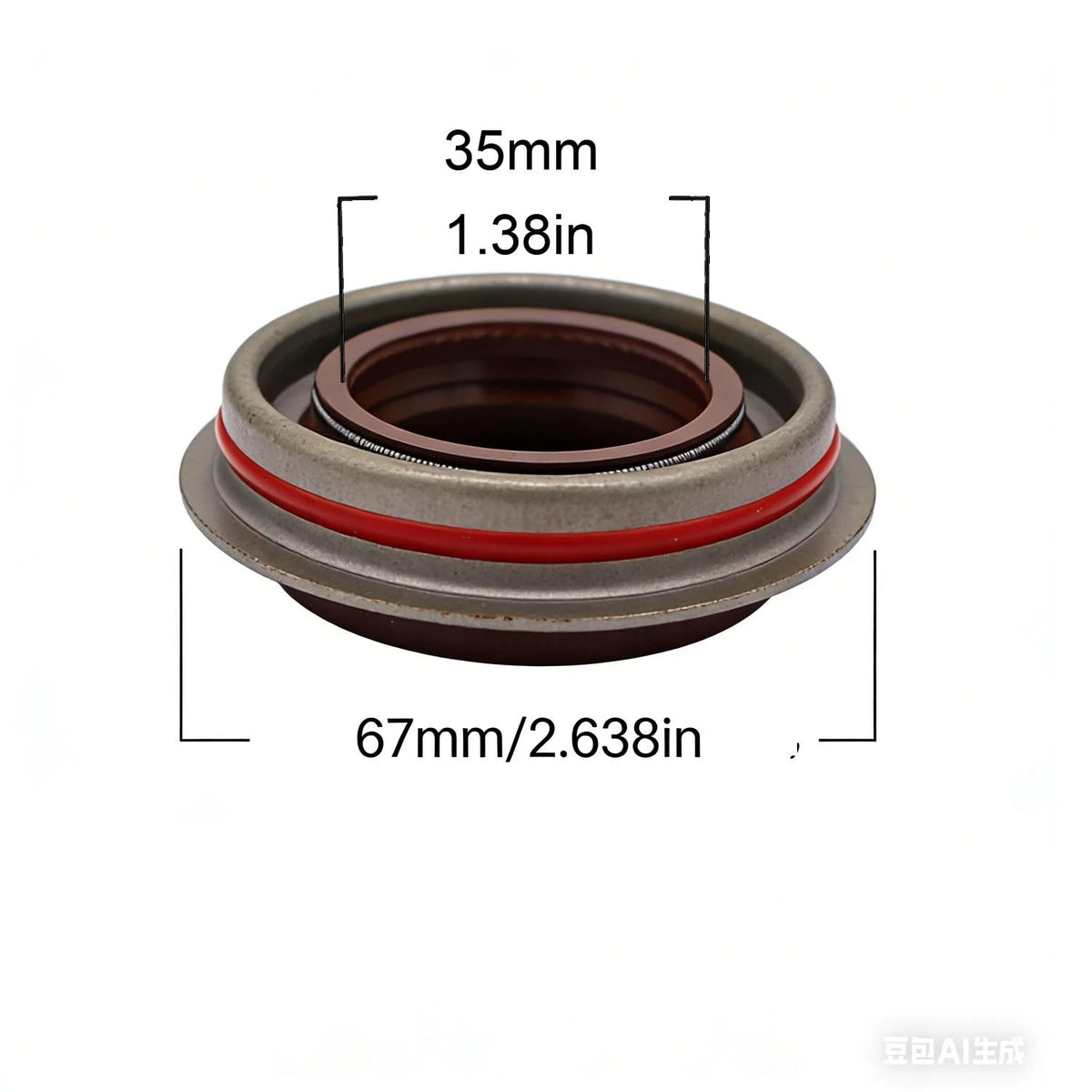 Rear Suspension Axle Shaft Seal for Ford Edge Escape (2007–2010) 5L8Z-4B416-AA, F57Z3254BA