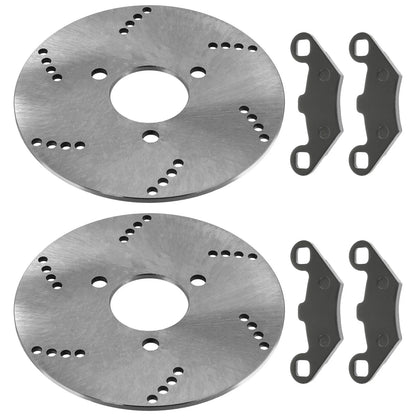 Rear Brake Disc & Pads for Polaris Xpedition 325 425 (2000) DS192 MP116 HD