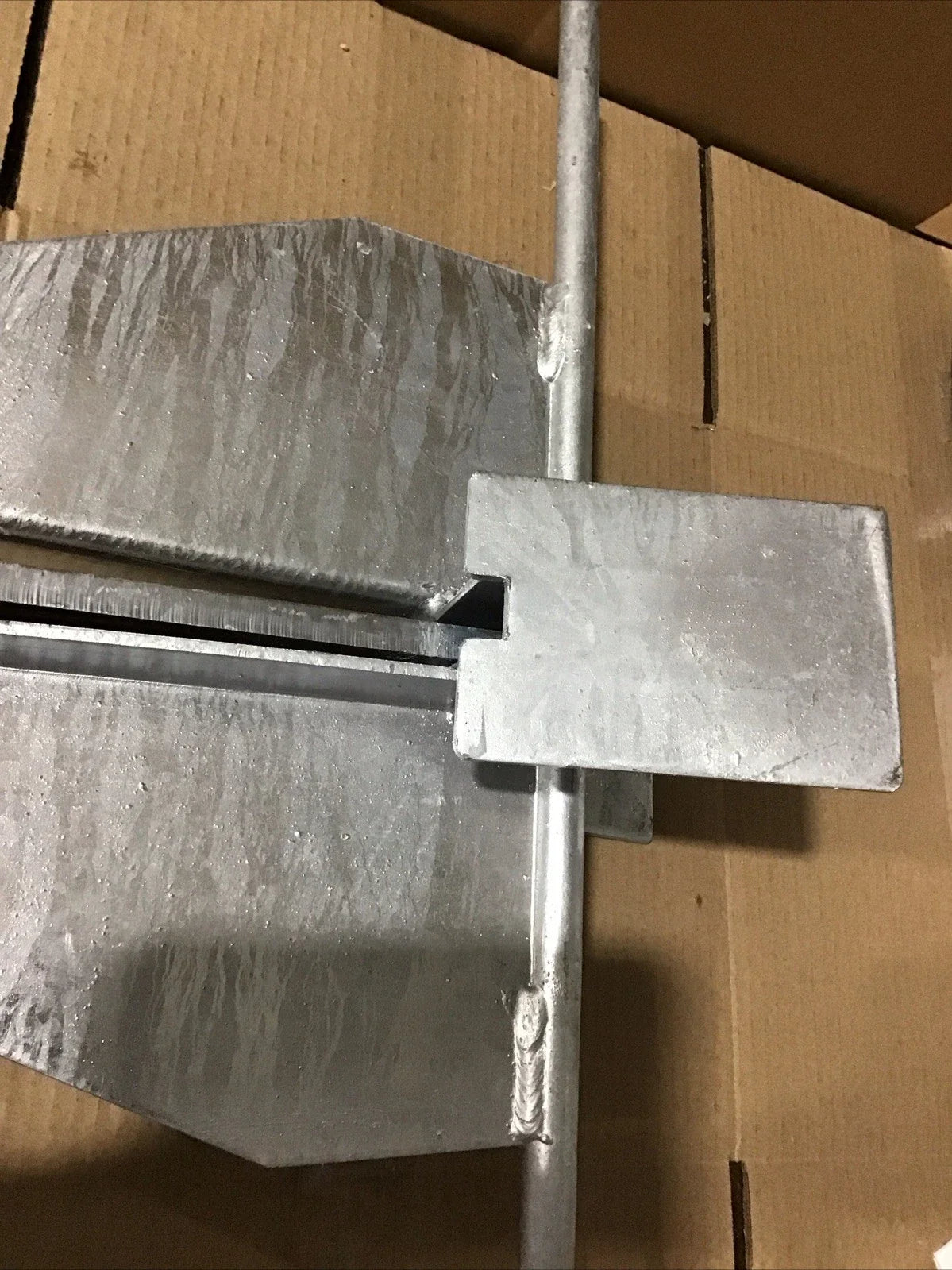 Danforth 94015 25 lb Galvanized Fluke Anchor for Boats (Sticker Residue)