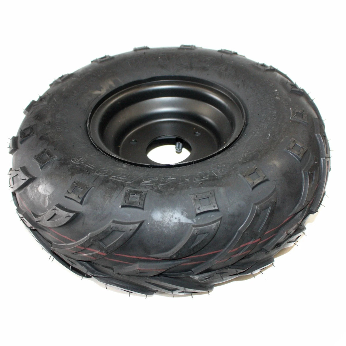 3 Stud Wheel Rim Tire for 50cc 110cc Quad Dirt Bike ATV Buggy (145/70-6)